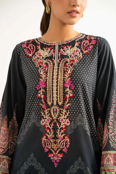 3 Piece - Digital Printed Embroidered Suit - 42501924