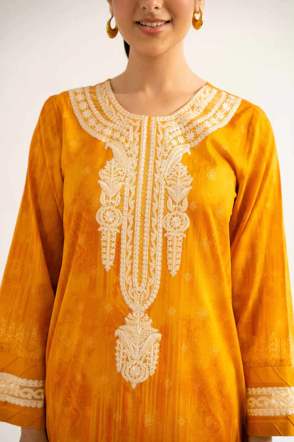 3 Piece - Digital Printed Embroidered Suit - 42501928