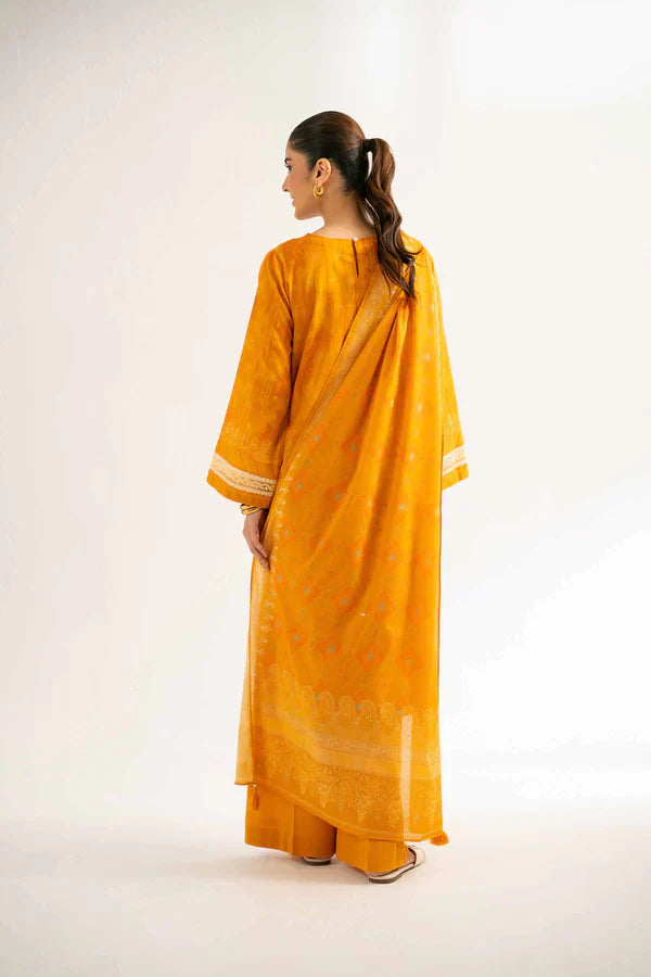 3 Piece - Digital Printed Embroidered Suit - 42501928