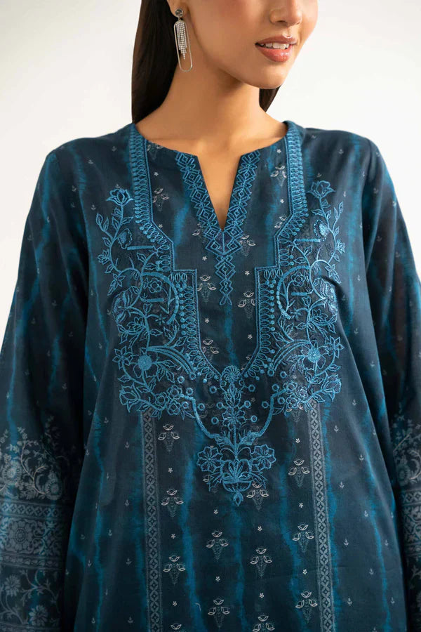 3 Piece - Digital Printed Embroidered Suit - 42501932