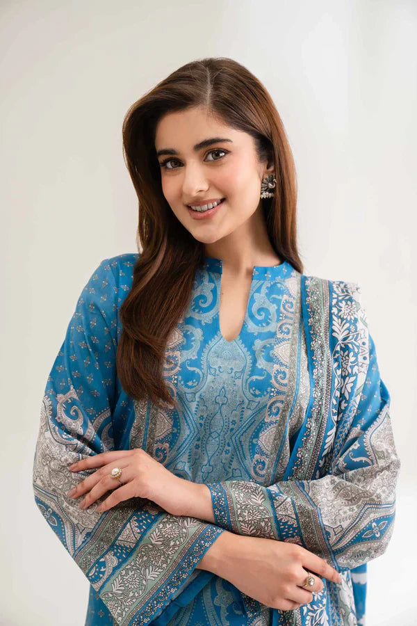 3 Piece - Digital Printed Suit - 42501935