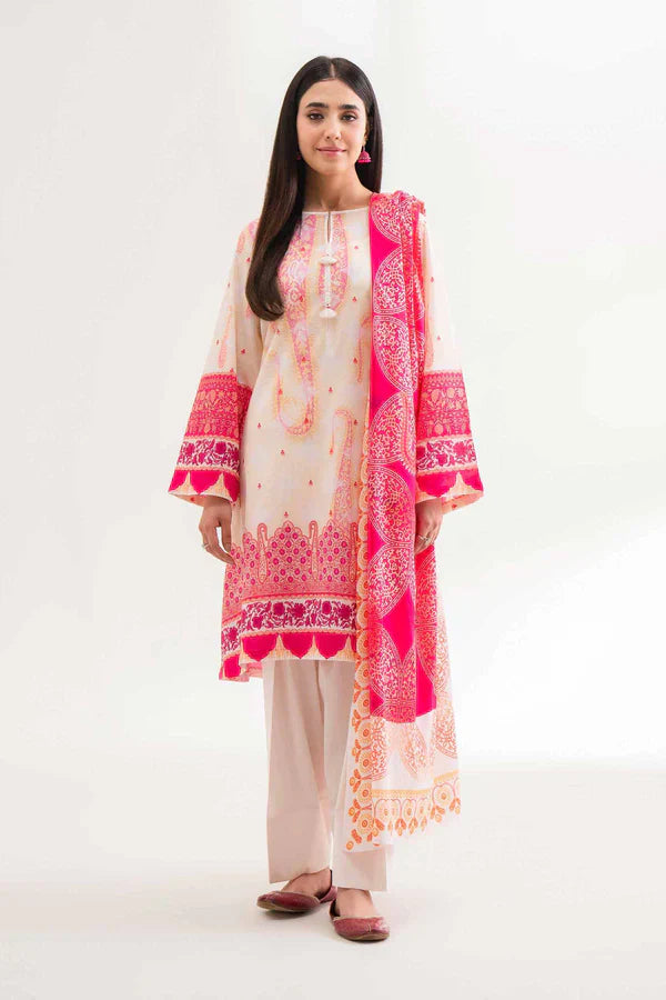 3 Piece - Digital Printed Suit - 42501938