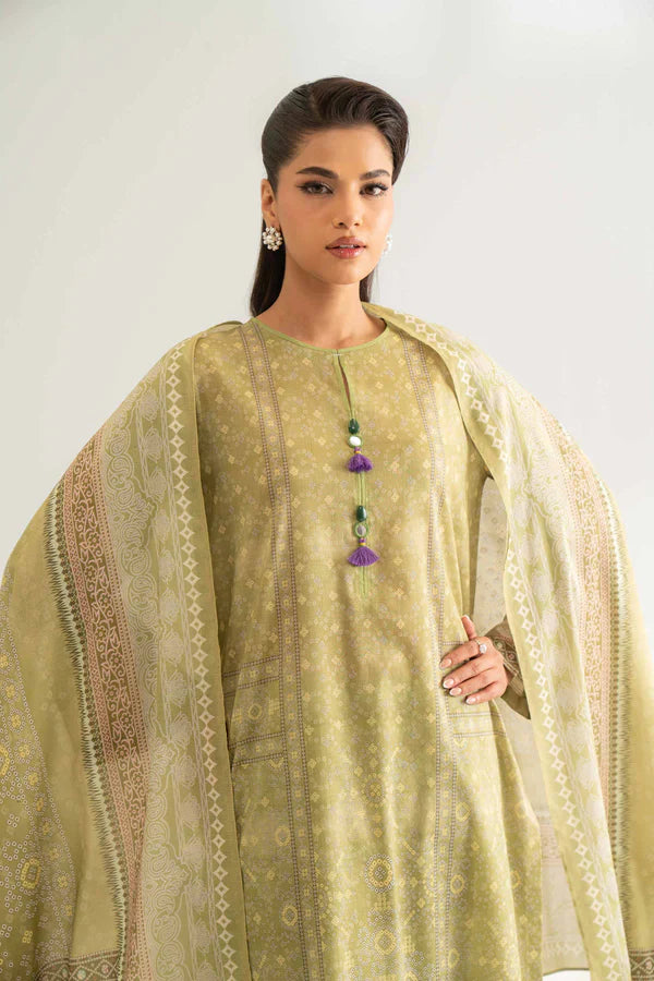 3 Piece - Digital Printed Suit - 42501941
