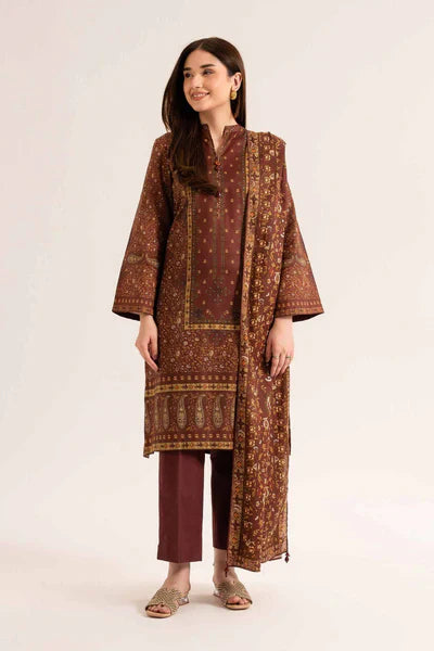 3 Piece - Digital Printed Suit - 42501943