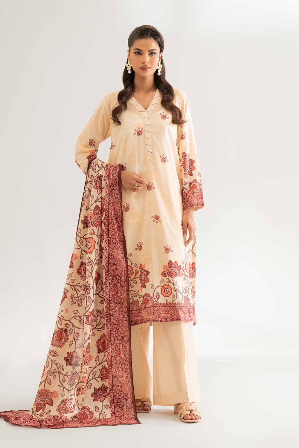 3 Piece - Digital Printed Suit - 42501940